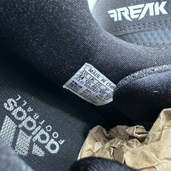 Adidas Freak x Carbon Low Football Cleats Black/Chrome Men's Sz 14 - Picture 3 of 9